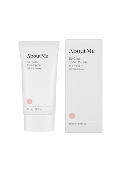 About Me Be Clean Tone Up Sun Spf50+ Pa++++ Ton Eşitleyici Aydınlatıcı Güneş Kremi 50 Ml