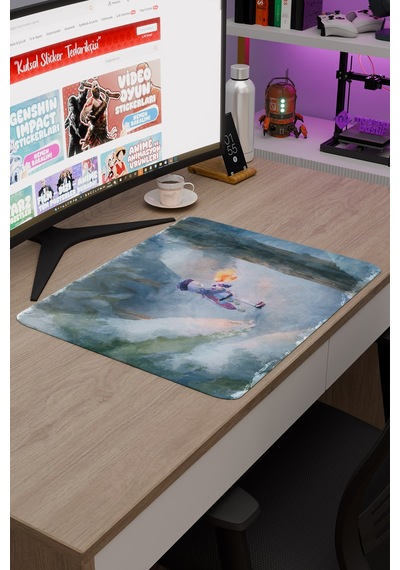 Qiqi Genshin Impact Anime Gacha V3 - 48x40 Xl Gaming Mouse Pad Fare Altlığı