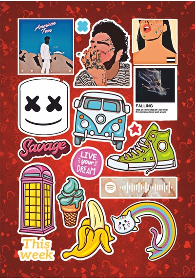 İdea Holiday Seri 2 Sticker Seti Laptop Ajanda Pc Tablet Telefon Defter Etiket Bullet Journal Diğer İdea Holiday Seri 2 Sticker Seti Laptop Ajanda Pc Tablet Telefon Defter Etiket Bullet Journal Diğer
