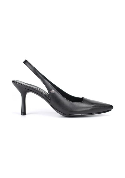 Vivienne Esnek Yumuşak Kaymaz Taban 7 Cm Siyah Cilt Açık Lastikli Kadın Topuklu Ayakkabı Çok Renkli Vivienne Esnek Yumuşak Kaymaz Taban 7 Cm Siyah Cilt Açık Lastikli Kadın Topuklu Ayakkabı Çok Renkli