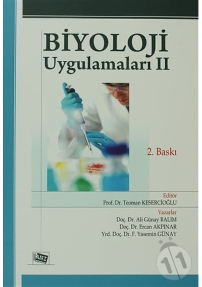 Biyoloji Uygulamaları 2 - Ercan Akpınar -  F. Yasemin Günay - Anı Yayıncılık