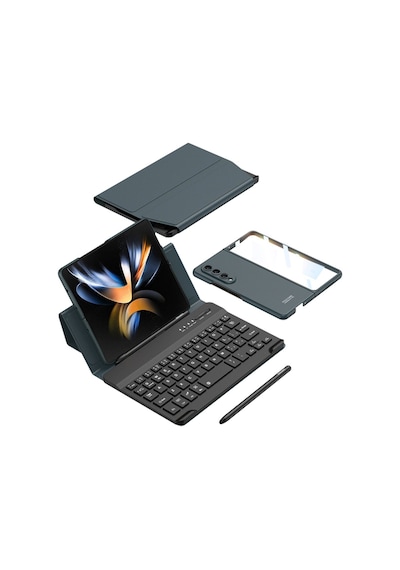 Newface Universal Universal Kılıf Fold Klavye - Koyu Yeşil
