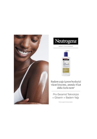 Ayrex Neutrogena Yağ İle Zenginleştirilmiş Vücut Losyonu 400 Ml Badem Yağı İle Zenginleştirilmiş Pro-se
