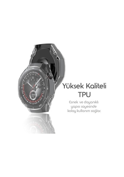 Huawei Watch Gt5 Pro 46mm İçin 360 Kasa Koruyucu Yumuşak Tpu Kılıf Dokunmatiği Ve Netliği Etkilemeyen Gt5 Pro Koruyucu Darbelere Karşı Huawei Watch Gt 5 Pro Ekran Koruyucu Kılıfı Şeffaf Çok Renkli Huawei Watch Gt5 Pro 46mm İçin 360 Kasa Koruyucu Yumuşak Tpu Kılıf Dokunmatiği Ve Netliği Etkilemeyen Gt5 Pro Koruyucu Darbelere Karşı Huawei Watch Gt 5 Pro Ekran Koruyucu Kılıfı Şeffaf Çok Renkli