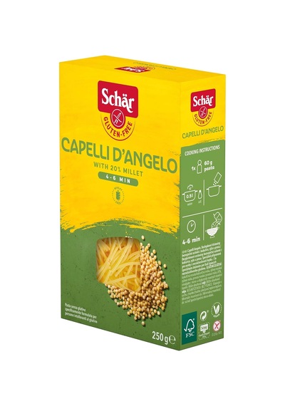 Schar Capelli Glutensiz Tel Şehriye 250 Gram