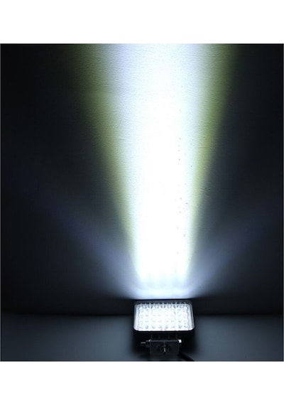 4 Adet 16 Ledli Çalışma Ve Sis Lambası 48watt 12 Volt
