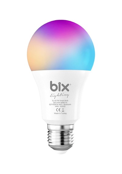 Sl-02 Aura Çok Renkli 11w Rgb Wifi-bluetooth Uzaktan Kontrollü Akıllı Ampul Diğer