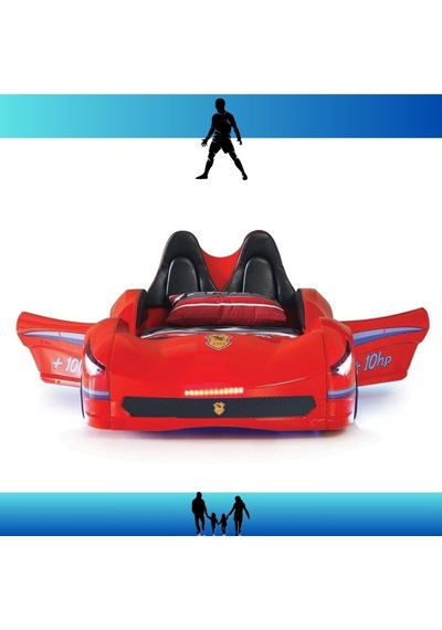 Cabrio Kapılı Araba Karyola Kırmızı Diğer Cabrio Kapılı Araba Karyola Kırmızı Diğer