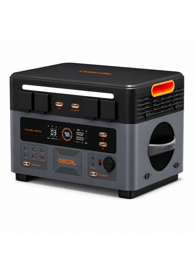 Powermax 2400se 2016wh-2400w 4800w Surgepad Taşınabilir Güç Kaynağı Lifepo4 Batarya Power Station