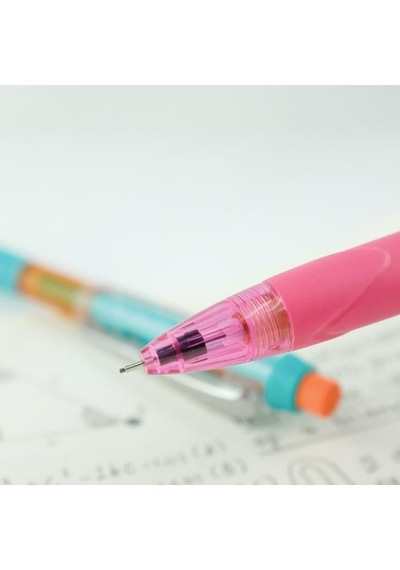 Pentel Qe427 Q-erase 0.7 Mm Mekanik Uçlu Kalem - Green/turquoise Yeşil