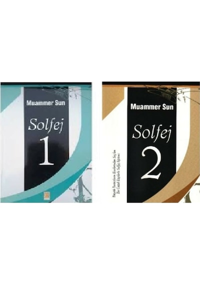 Muammer Sun - Solfej 1 + Solfej 2 Set