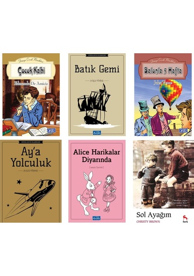 Sol Ayağım Ortaokul 6 Kitap Set
