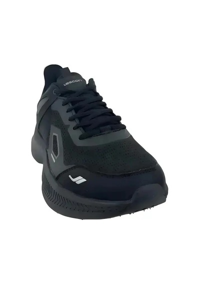 Lescon Zoom-3 Easystep Siyah Erkek Günlük Yürüyüş Spor Ayakkabısı