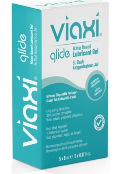 Viaxi Glide Kayganlaştırıcı Jel 5 x 5 ML