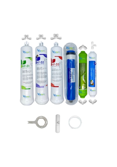 Pws Kapalı Kasa Su Arıtma Cihazlarına Hft 6li Reverse Osmosis Mebran Alkali+tatlandırıcı