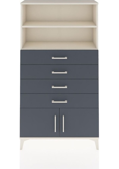 Arges Dolap 2 Raflı 4 Çekmeceli 2 Kapaklı 88x30x163 Aytaşı-antrasit Aytası Arges Dolap 2 Raflı 4 Çekmeceli 2 Kapaklı 88x30x163 Aytaşı-antrasit Aytası