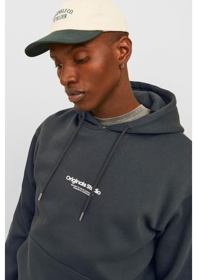 Jack & Jones Jorvesterbro Sweat Hood Noos 12241687 Antrasit 001