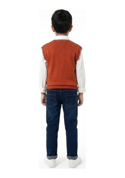 Xo Kids Erkek Çocuk 4lu Alt Üst Takım 6-9 Yaş 13220 Camel