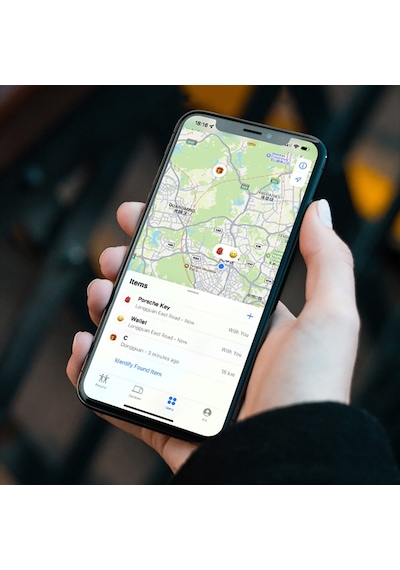 Micflip P03 Apple iOS Cihazlar İçin Smart Tag Akıllı Uyumlu Beyaz