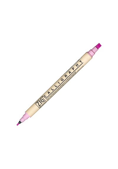 Zig Çift Taraflı Kaligrafi Kalemi 2-5mm N:206 Cand Çok Renkli