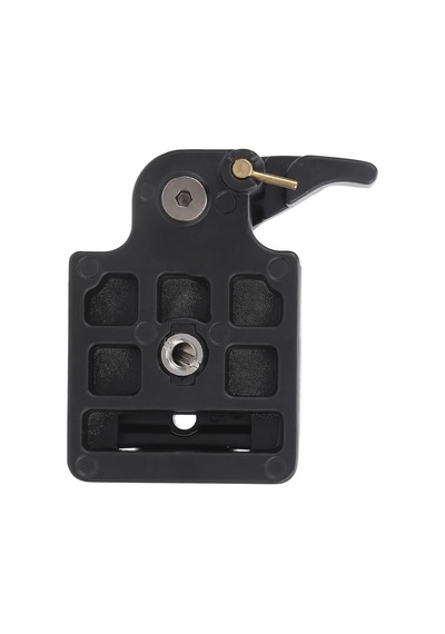 Ayex Qr-02 323 Tip Quick Release Plaka Adaptörü Alüminyum Gövde 1/4 Üst Vida 3/8 Alt Giriş + Adaptör