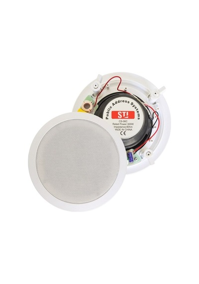 Sti Cs-06 Alçıpan Tavan Hoparlörü 3-6 Watt / 100v Trafolu / 8 Ohm