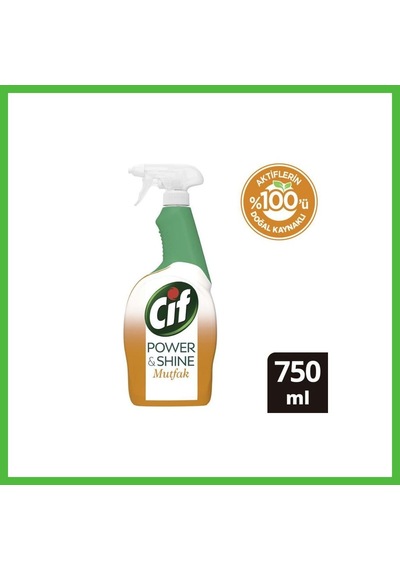 Vaveni Sprey 750 Ml Power & Shine Mutfak 1 Adet Arz