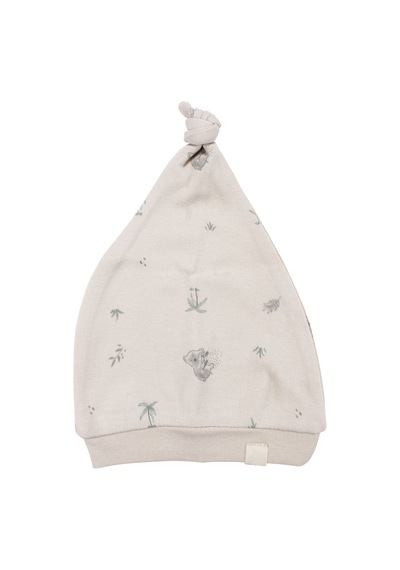 Bebegen Unisex Bej Koala Desenli Organik Üçlü Pijama Takımı Çok Renkli
