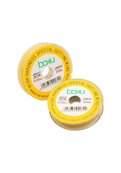 Baku Ba-0.03mm Çelik Ekran Ayırma Teli 200 Metre Yüksek Sertlikte Lcd Ayrıştırma Teli 0 - 300 MM