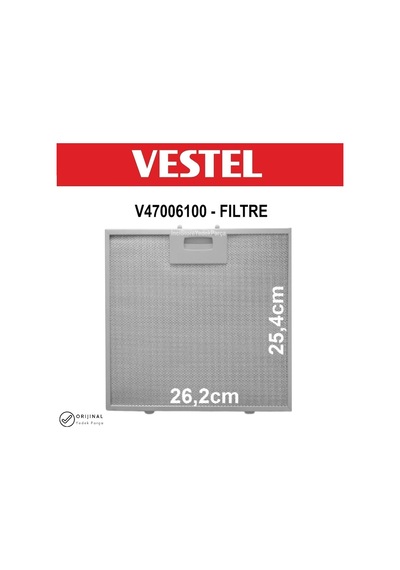 Vestel Uyumlu Adb 6002 Davlumbaz Filtresi Aspiratör Filtre V47006100 - 555690464