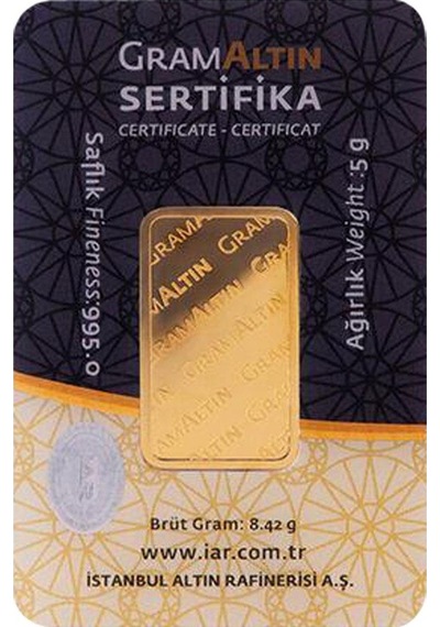 5 Gr 24 Ayar İar Gram Altın