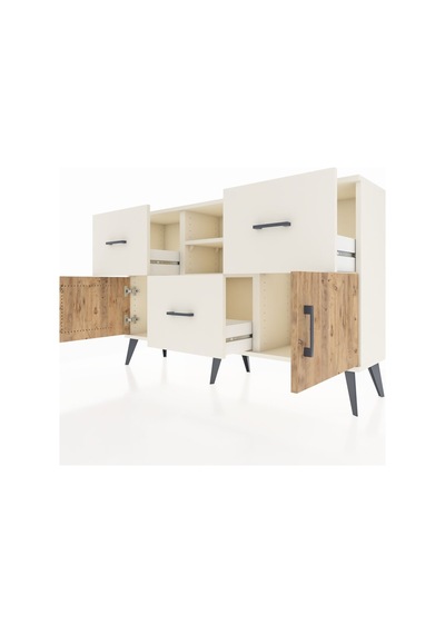 Arges Konsol 2 Raflı 3 Çekmeceli 2 Kapaklı 132x30x83 Aytaşı-çam/aytaşı Çam/aytaşı Arges Konsol 2 Raflı 3 Çekmeceli 2 Kapaklı 132x30x83 Aytaşı-çam/aytaşı Çam/aytaşı