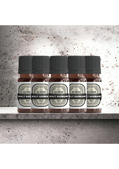 Big Aroma Siyah Viski Malt Aroması Tek Kullanımlık 5 x 10 ML