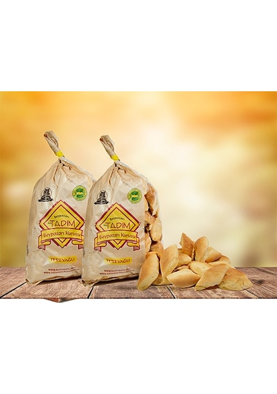 Tadım Kuru Fırını Tereyağlı Beypazarı Kurusu Küçük Kesim 2 x 1 KG