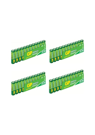 GP Greencell 15G-2U4 AA Kalem Pil 12 x 4'lü
