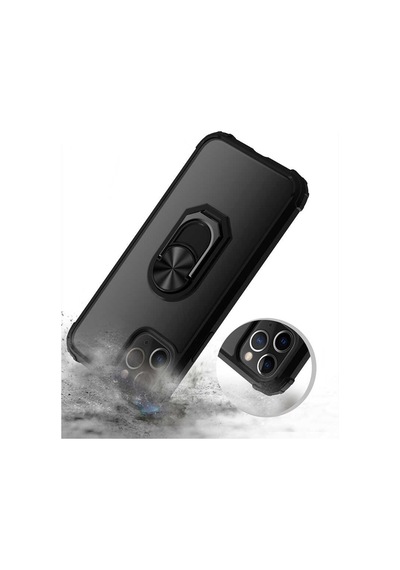 Apple Uyumlu iPhone 12 Pro Max Tam Korumali Yüzüklü Renkli Kenarli Manyetik 521972949
