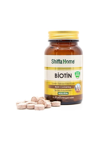 Biotin 60 Tablet B7 Vitamin