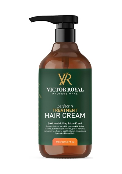 Victor Royal Bukle Belirginleştirici Kıvırcık Ve Dalgalı Saçlar Için Durulanmayan Saç Kremi 250 ML