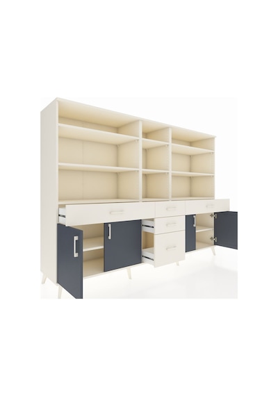 Hyperion Dolap 11 Raflı 5 Çekmeceli 4 Kapaklı 220x44x163 Aytaşı-a Aytaşı-antrasit/aytaşı Hyperion Dolap 11 Raflı 5 Çekmeceli 4 Kapaklı 220x44x163 Aytaşı-a Aytaşı-antrasit/aytaşı