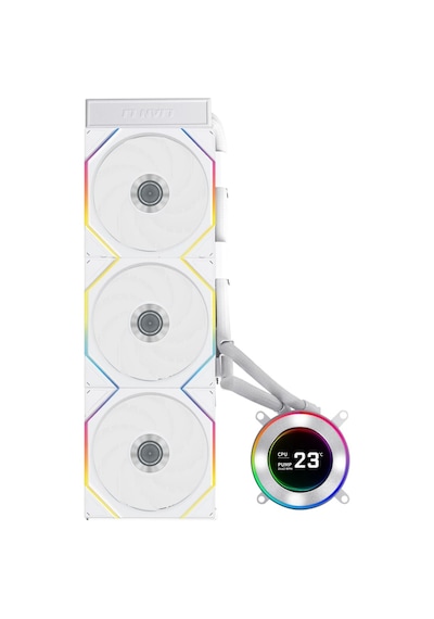 Lian Li Hydro-shift Iı Lcd-c 360tl Beyaz İşlemci Sıvı Soğutucu G89.ghs2lcd36tw.00