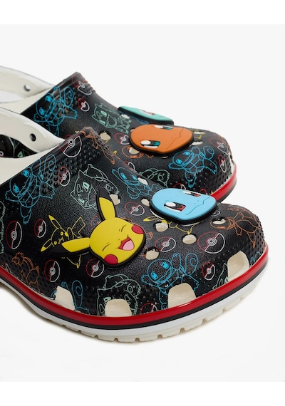 Crocs 211344-90h Pokemon Print Cls Clg K Unisex Çocuk Sandalet Siyah