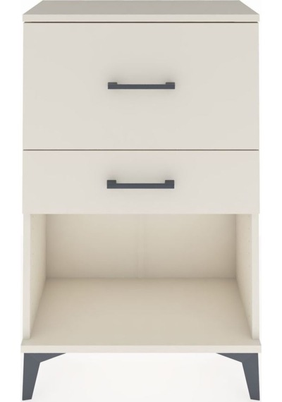 Arges Komodin 2 Çekmeceli 60x30x96 Aytaşı-aytaşı Aytaşı
