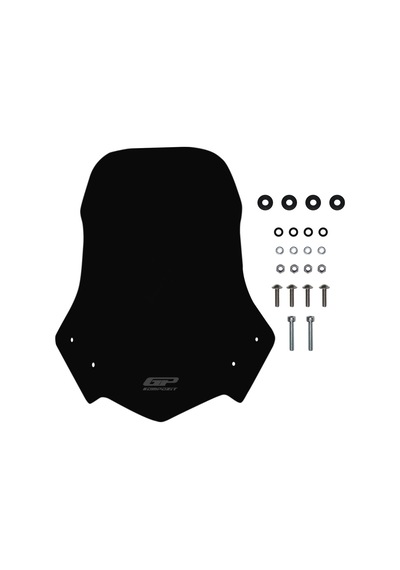 Gp Kompozit Honda Cb500f 2014-2018 Uyumlu Ön Cam Siyah 49 Cm
