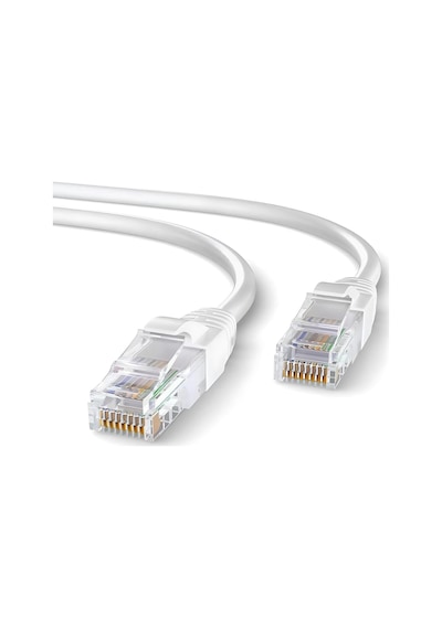 Cat6 20 Metre Ethernet Kablosu Fabrikasyon Internet Kablo Network Ağ Kablosu Standart