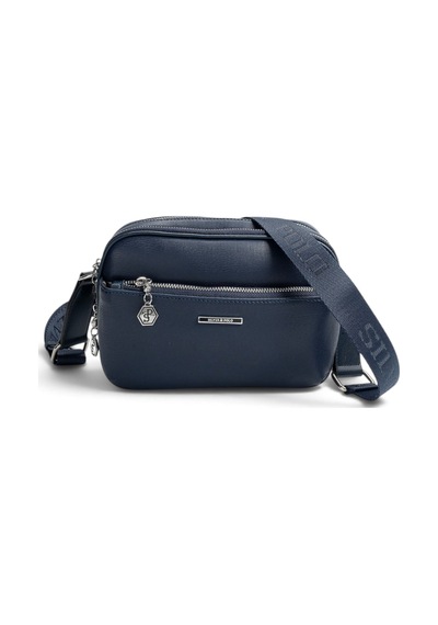 Silver & Polo Silver Polo Lacivert - Lacivert Düz Kadın Çapraz Çanta Sp1162