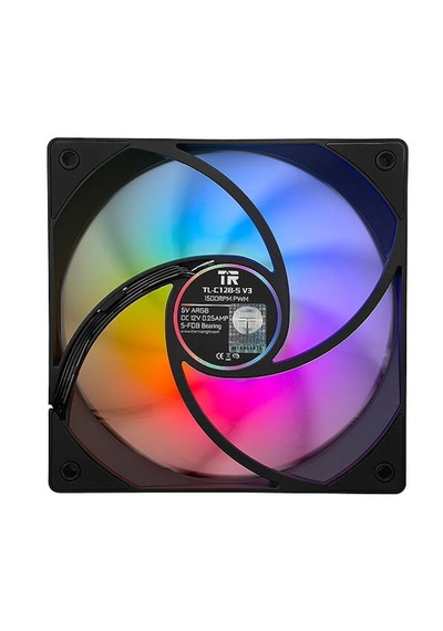 Thermalright Tl-c12b-s V3 Argb 120mm Siyah Kasa Fanı