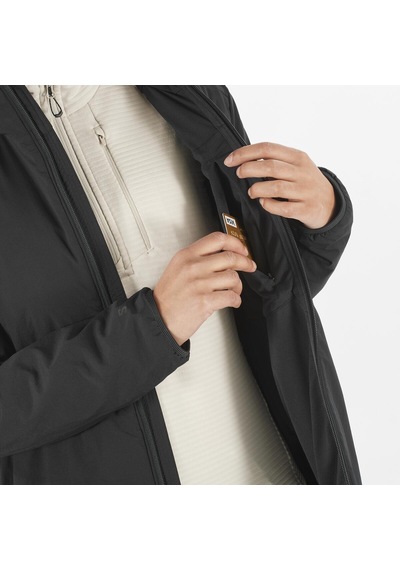 Salomon Mountaın Flex Jckt Hood W 27412 Siyah