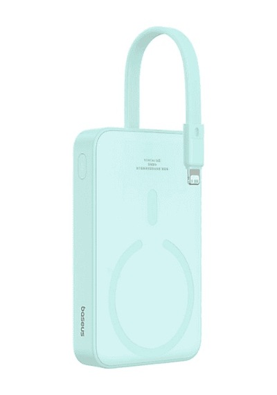 Baseus 10KMAH Mini Taşınabilir Şarj Cihazı Mavi