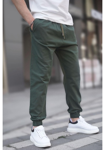Madmext Haki Relaxed Jogger Pantolon 6853-haki Haki