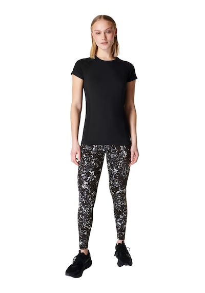 Sweaty Betty Athlete Seamless Workout T-shirt Blk SIYAH Siyah